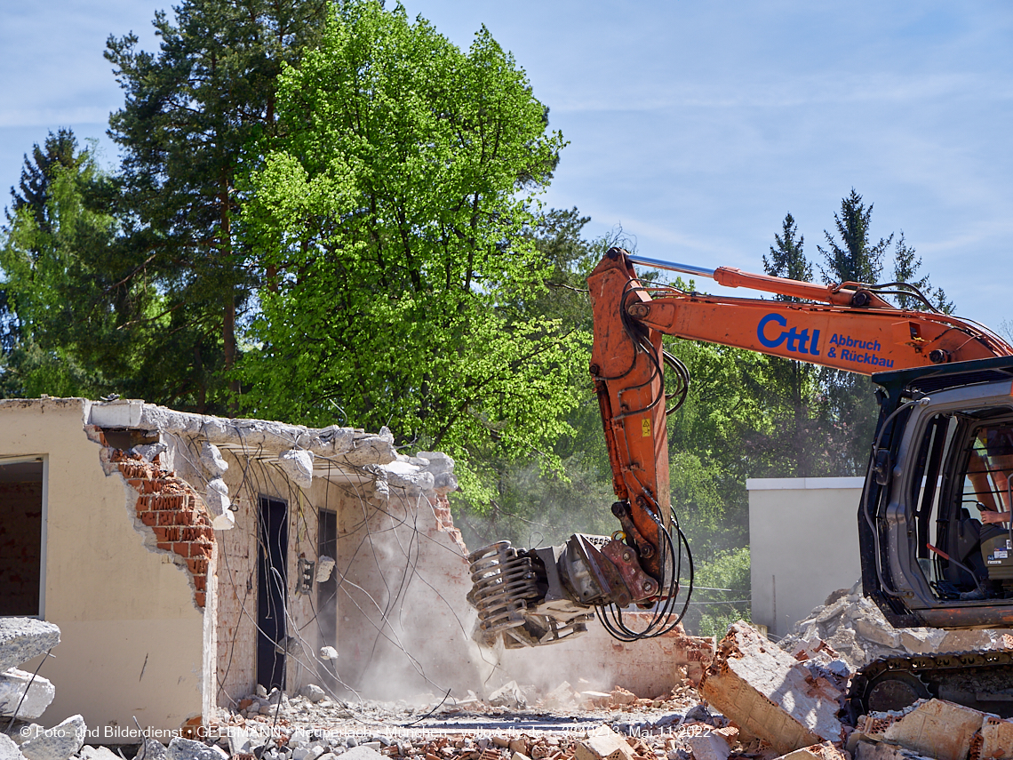 11.05.2022 - Baustelle am Haus für Kinder in Neuperlach